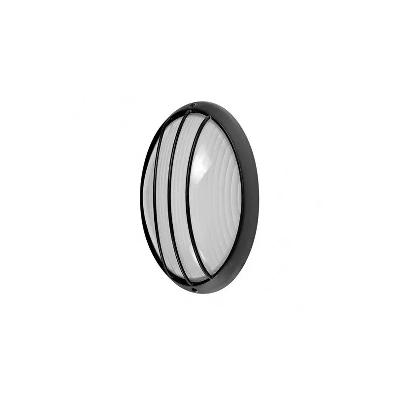 aplique de exterior aluminio color negro serie aquila 22cm - Decoración