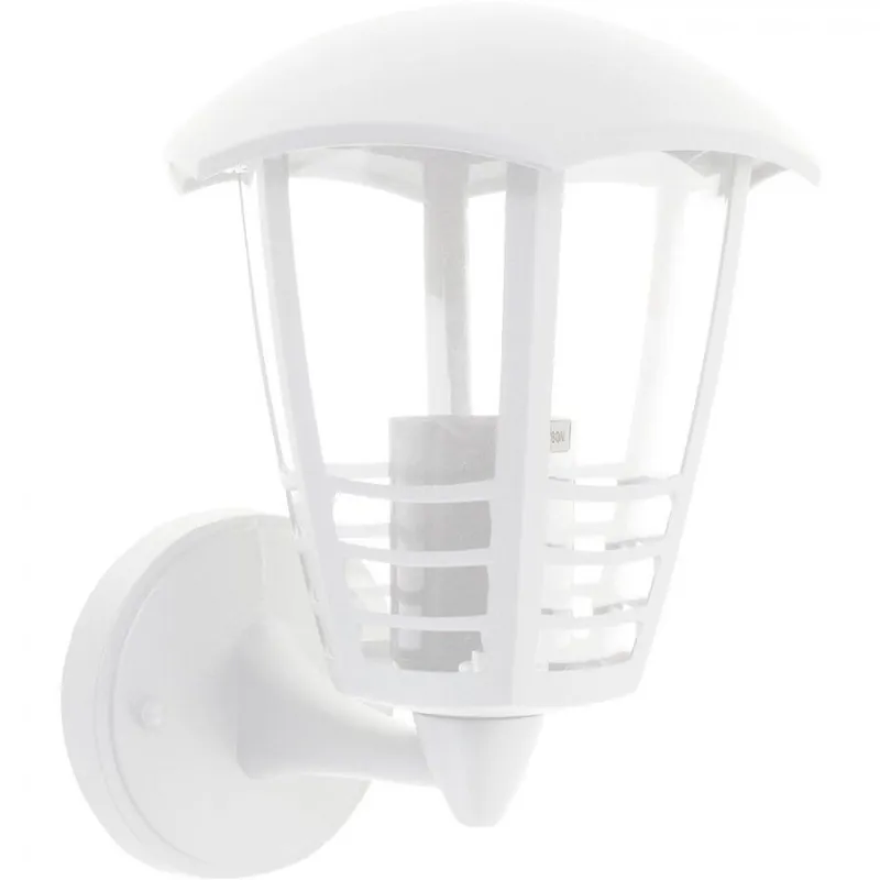 aplique de exterior aluminio color blanco serie terva 19cm - Decoración