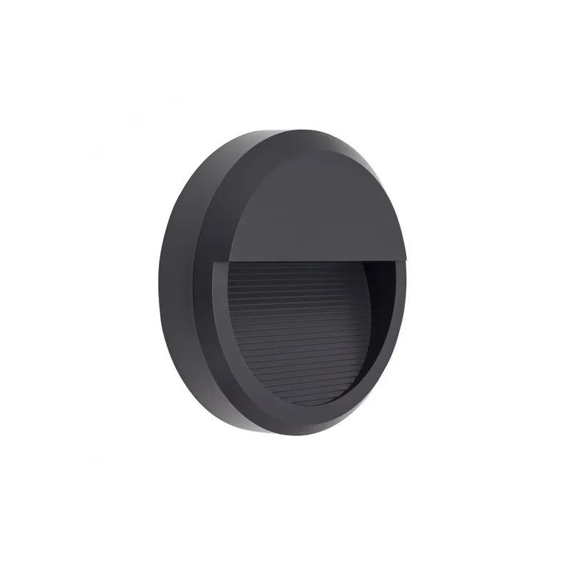 aplique de exterior metal color gris serie lordelo 5.5cm - Decoración