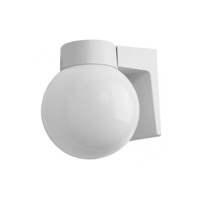 aplique de exterior metal color gris serie procyon 18cm - Decoración