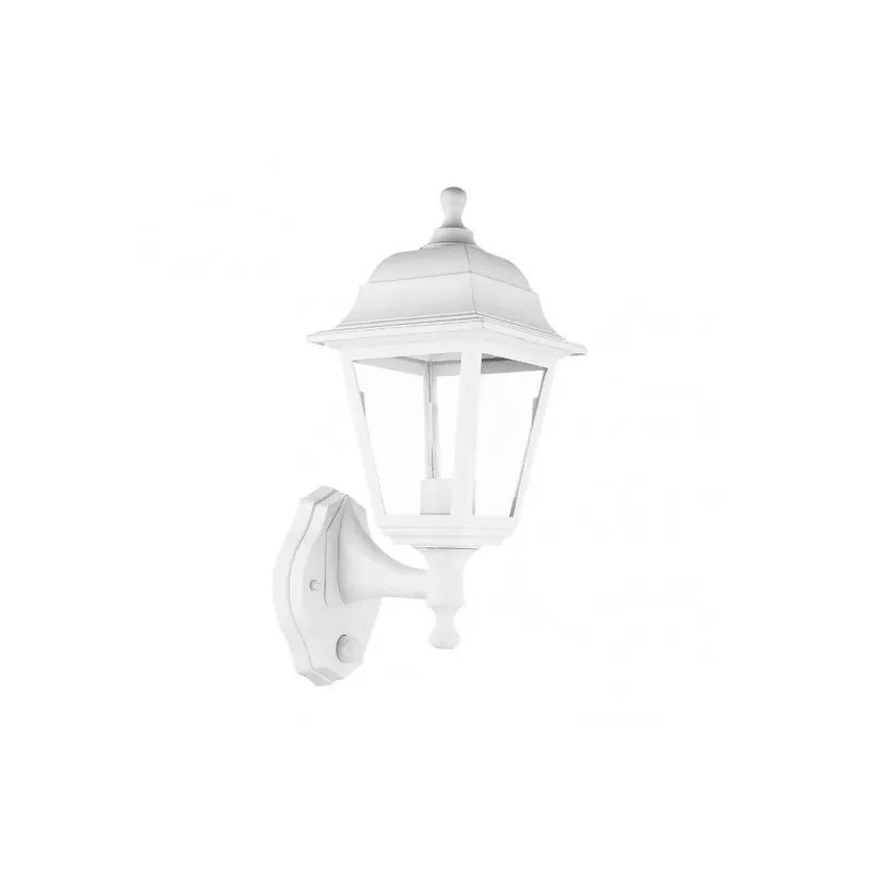 aplique de exterior policarbonato color blanco serie albahaca 15cm - Decoración