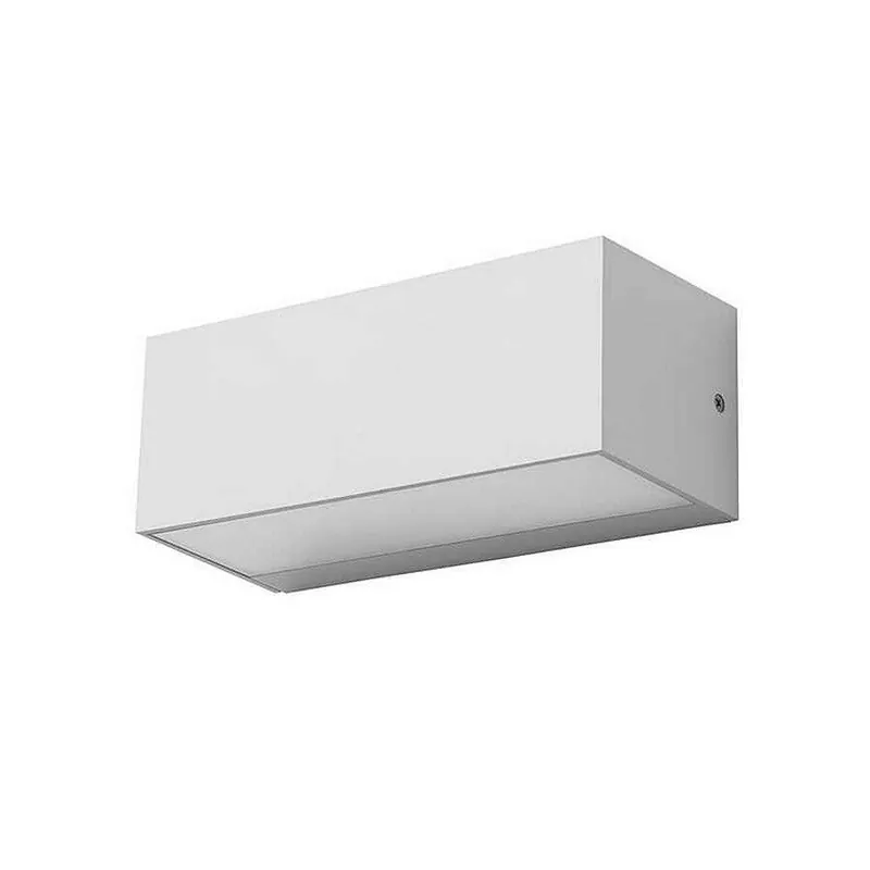 aplique de exterior policarbonato color blanco serie ara big 23cm - Decoración