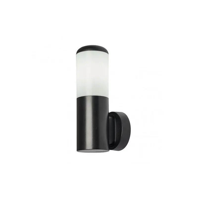 aplique de exterior policarbonato color negro serie azafrã¡n 9.1cm - Decoración