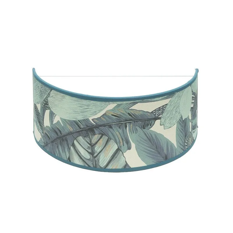 aplique de pared metal color azul serie argel 33cm - Decoración