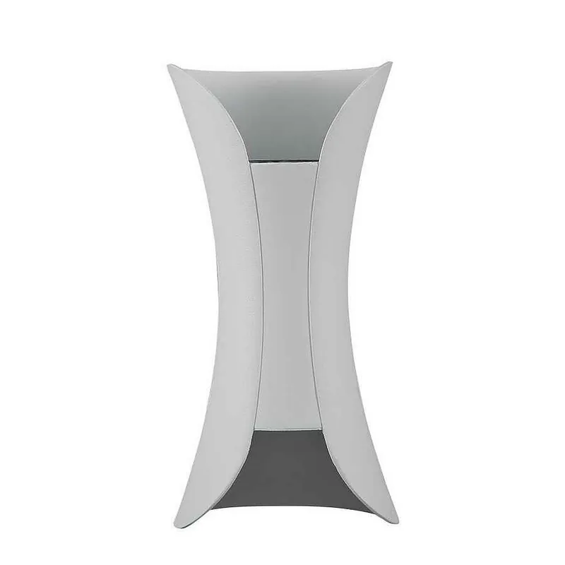 aplique de pared metal color blanco serie dickens 10cm - Decoración