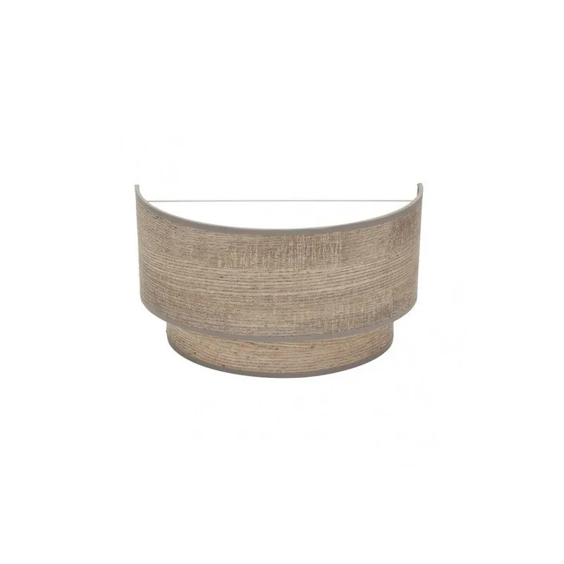aplique de pared metal color marron serie smile 30cm - Decoración