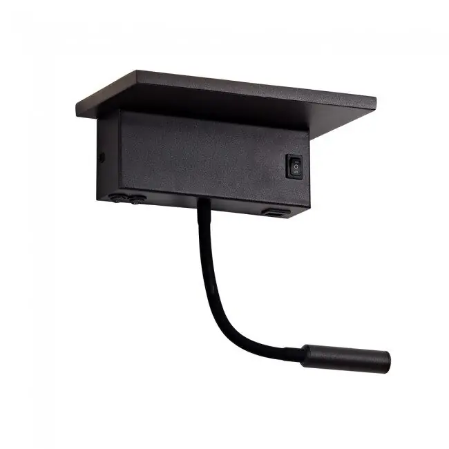 Aplique LED con cargador wireless Rob II 5+3W marca CristalRecord - Decoración