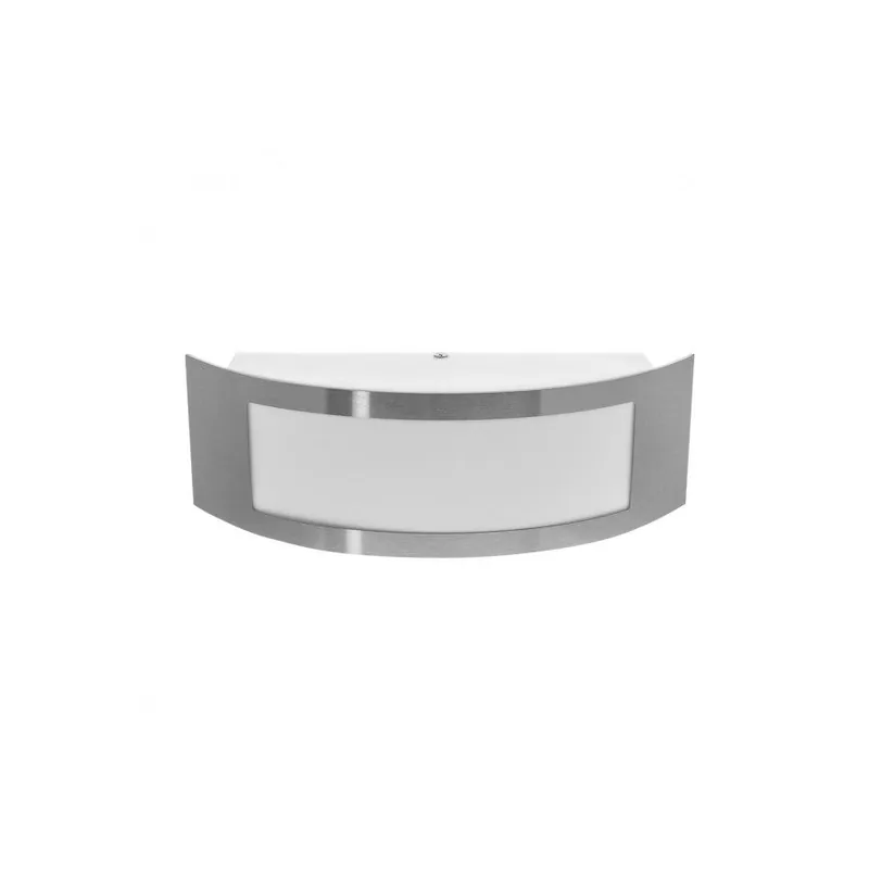 aplique pared metal color niquel serie jamor 31cm - Decoración