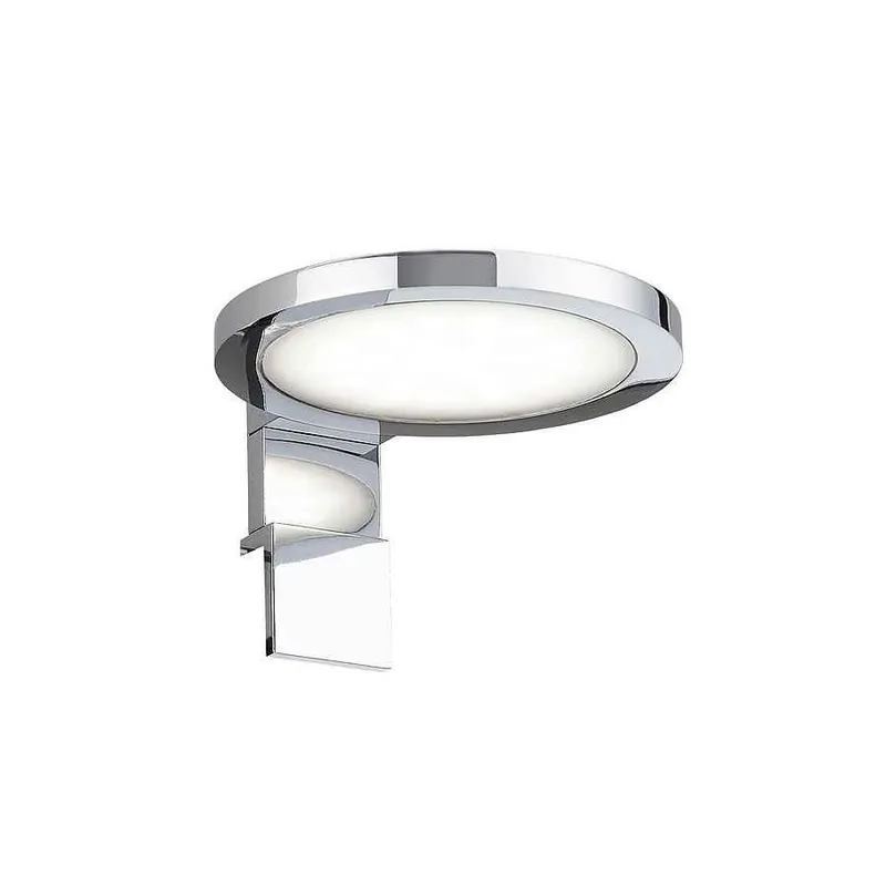 aplique pared metal color cromo serie tinao 10cm - Decoración