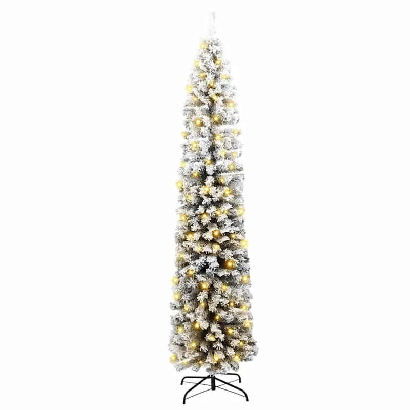 Árbol de Navidad - Árbol navideño artificial Verde 210 cm PVC, Acero y Plástico