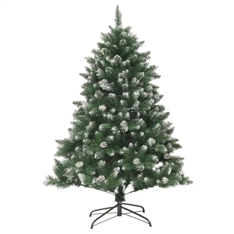 Árbol de Navidad - Árbol navideño artificial con soporte PVC 150 cm