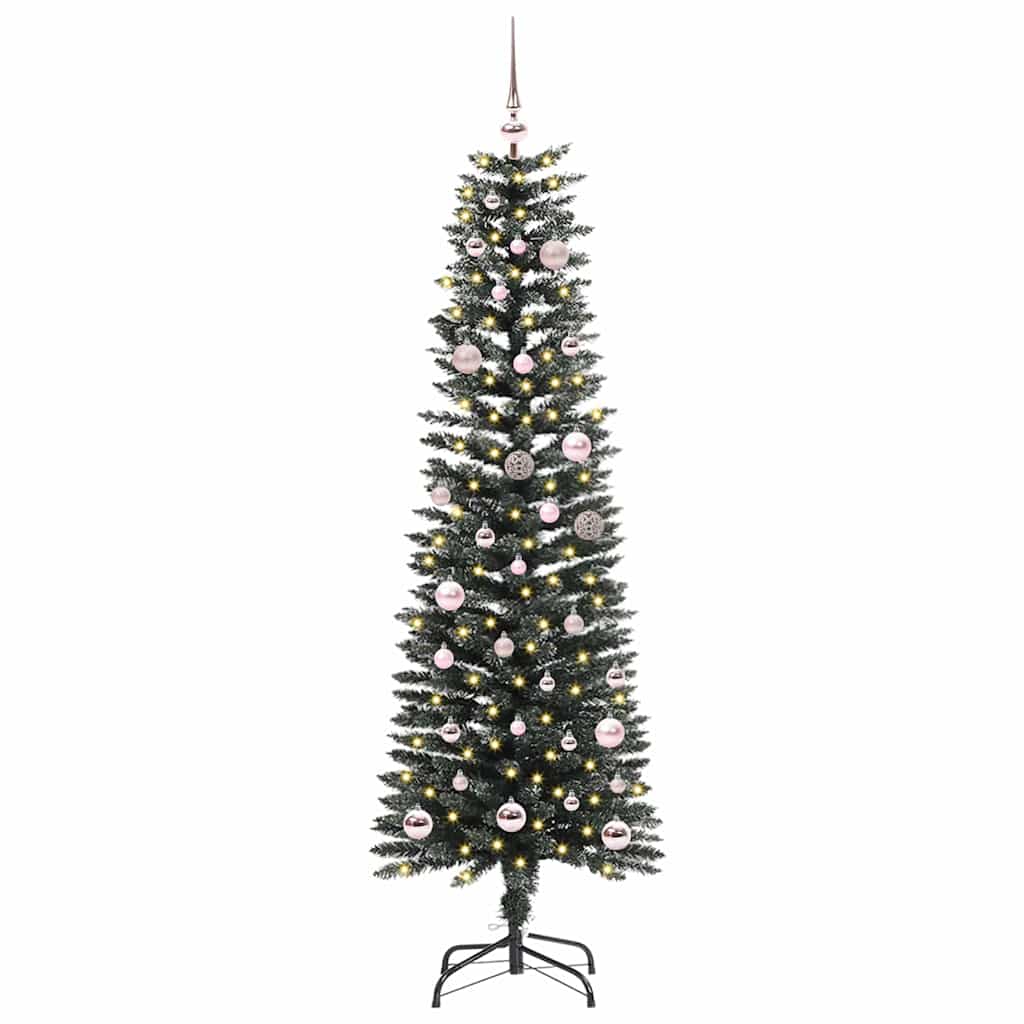 Árbol de Navidad - Árbol navideño artificial con 150 LED Verde 43 x 43 x 150 cm
