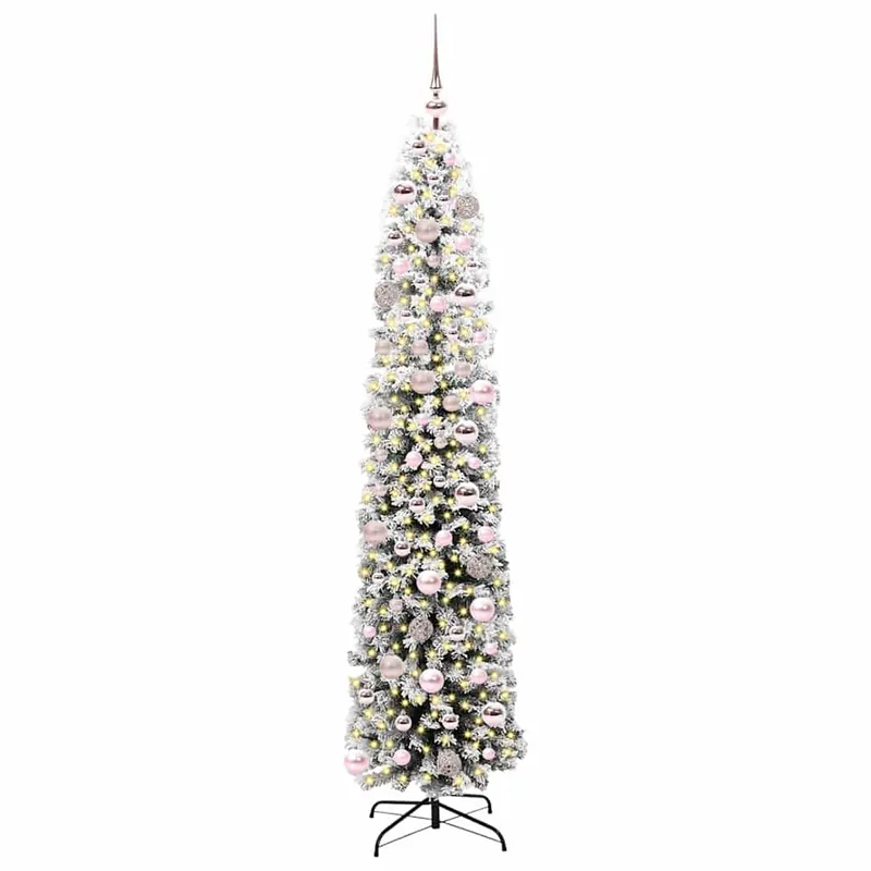 Árbol de Navidad - Árbol navideño artificial Verde 180 cm PVC, Acero y Plástico