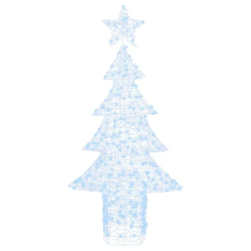 Árbol de Navidad - Árbol navideño con 240 LED frío 180 cm Acrílico