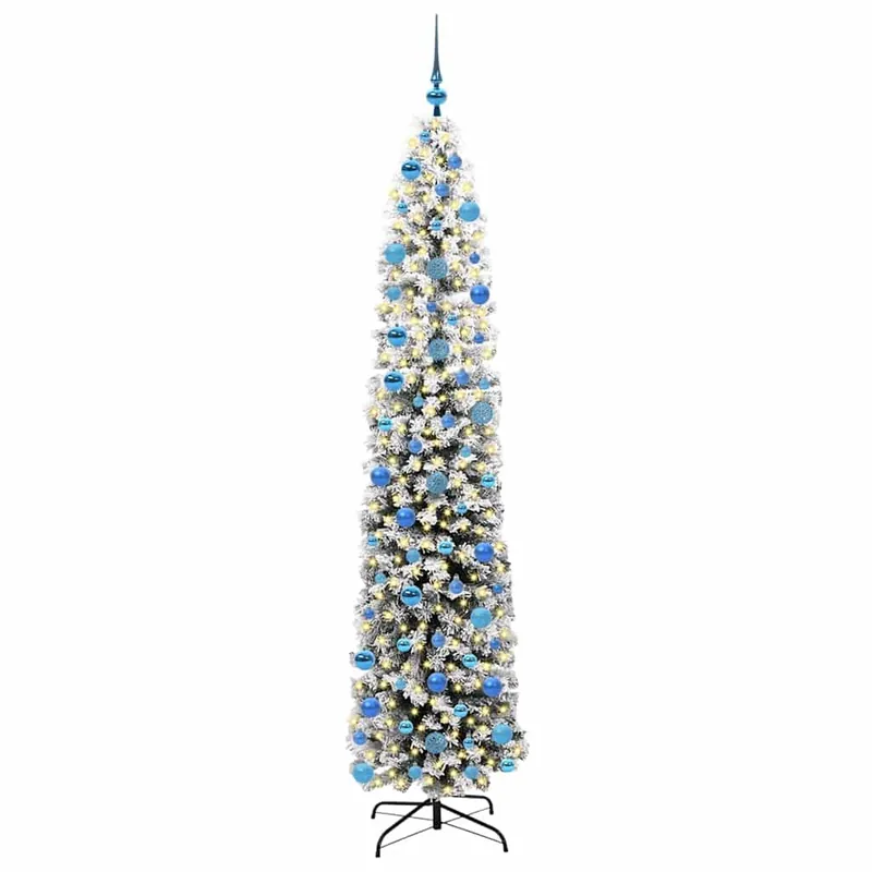 Árbol de Navidad - Árbol navideño artificial Verde 240 cm PVC, Acero y Plástico