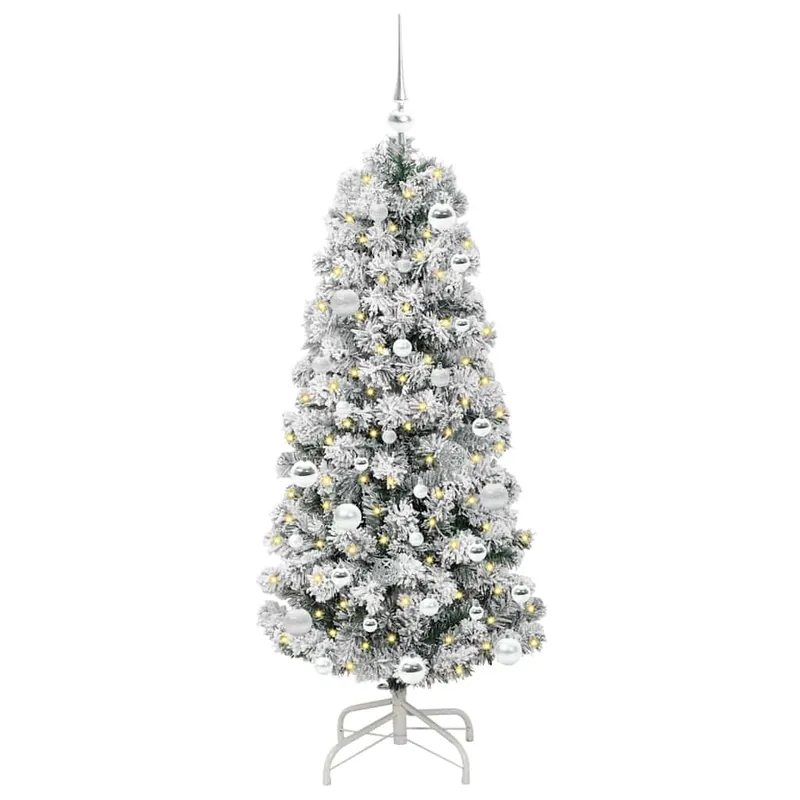 Árbol de Navidad - Árbol navideño artificial con ramas articuladas 150 cm