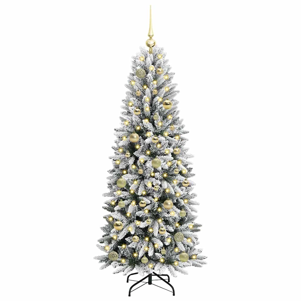 Árbol de Navidad - Árbol navideño artificial con 150 LED 63 x 63 x 150 cm
