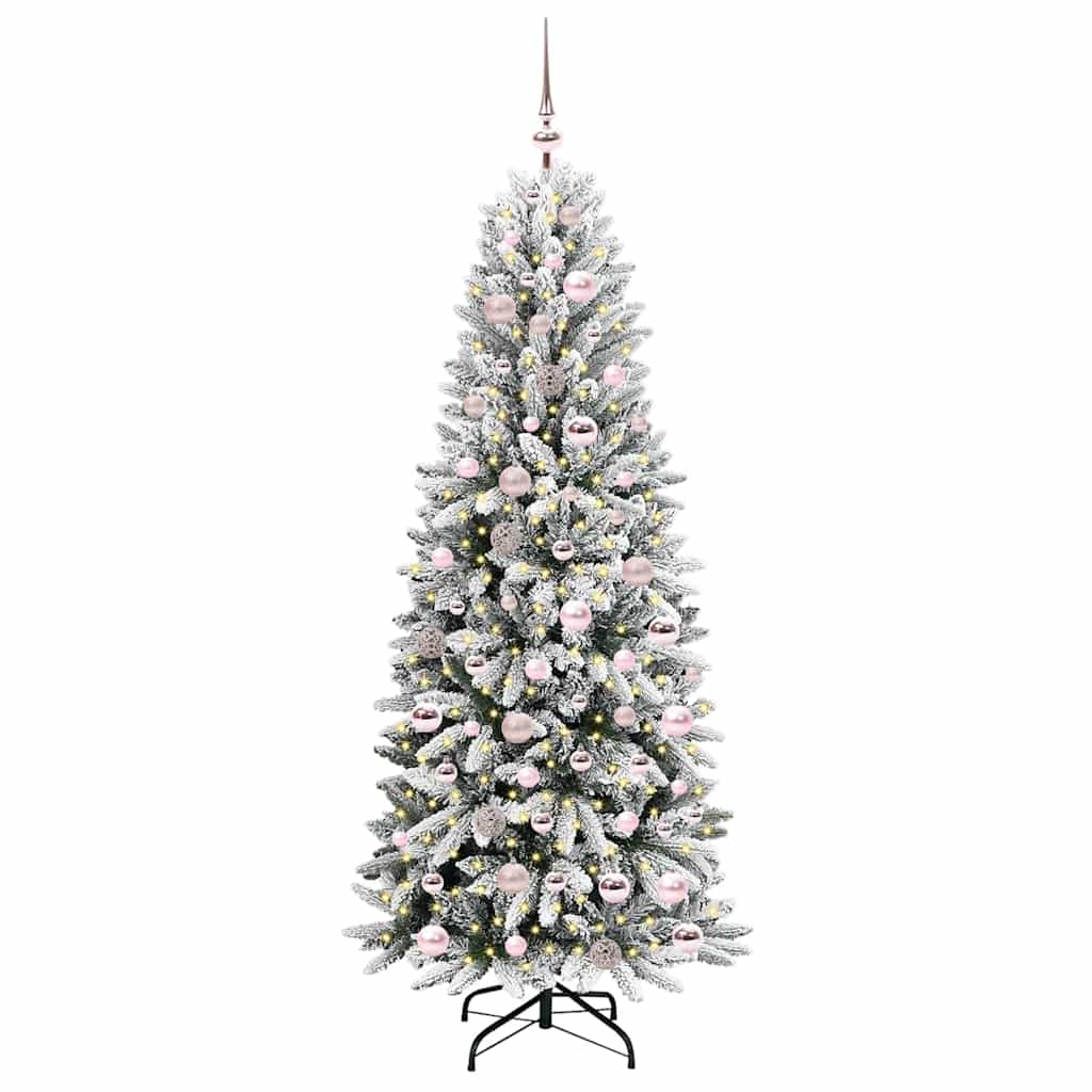 Árbol de Navidad - Árbol navideño artificial con 300 LED 73 x 73 x 180 cm