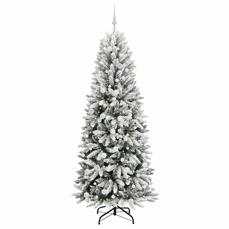 Árbol de Navidad - Árbol navideño artificial con 300 LED 78 x 78 x 210 cm