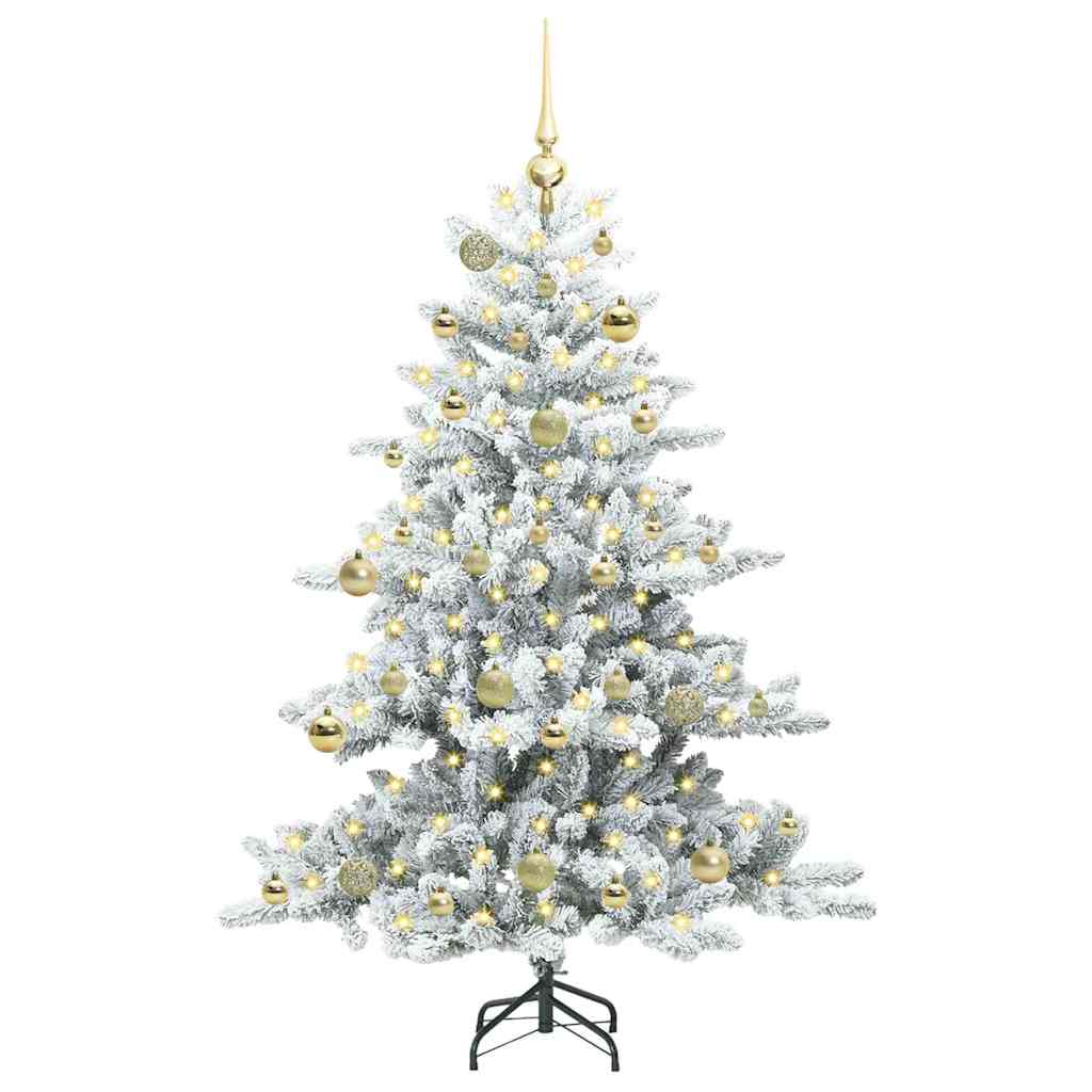 Árbol de Navidad - Árbol navideño artificial con ramas articuladas 150 cm PVC