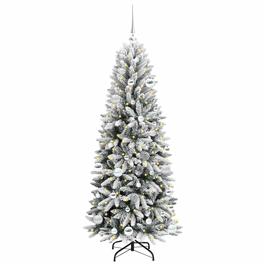 Árbol de Navidad - Árbol navideño artificial con 150 LED 63 x 63 x 150 cm
