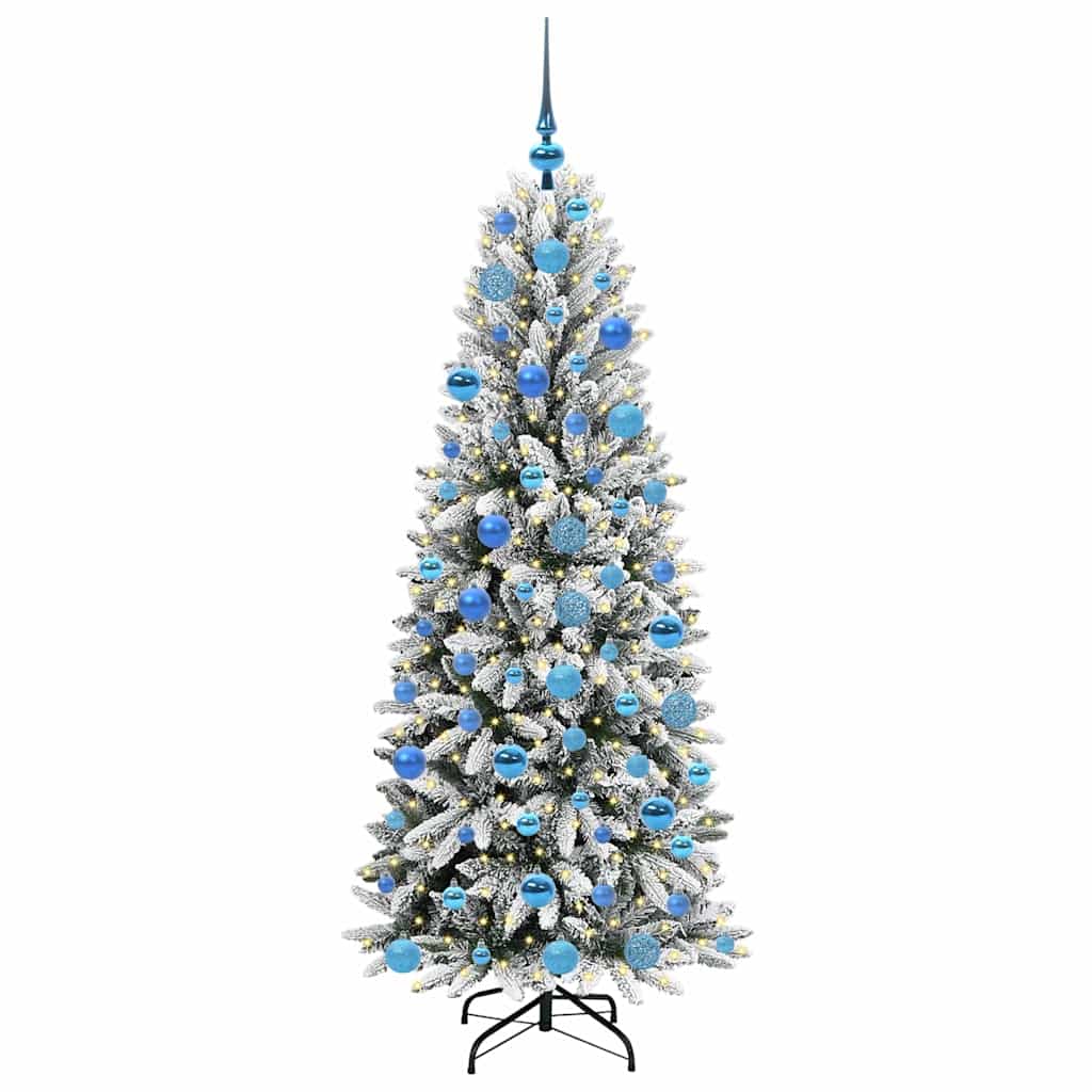 Árbol de Navidad - Árbol navideño artificial con 300 LED 73 x 73 x 180 cm