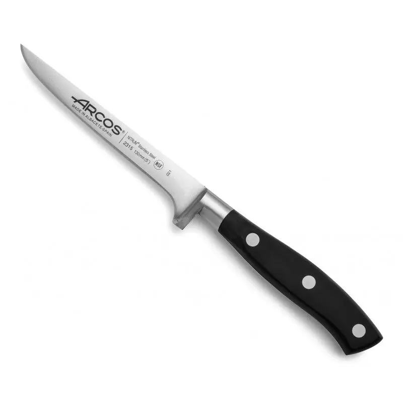 Arcos Cuchillo Deshuesador Riviera hoja de 130 mm de acero inoxidable NITRUM - Cocina