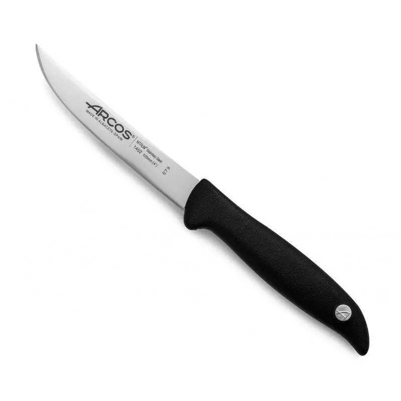 Arcos Cuchillo Verduras Menorca Hoja de 100 mm, fabricada en exclusivo acero inoxidable NITRUM - Cocina