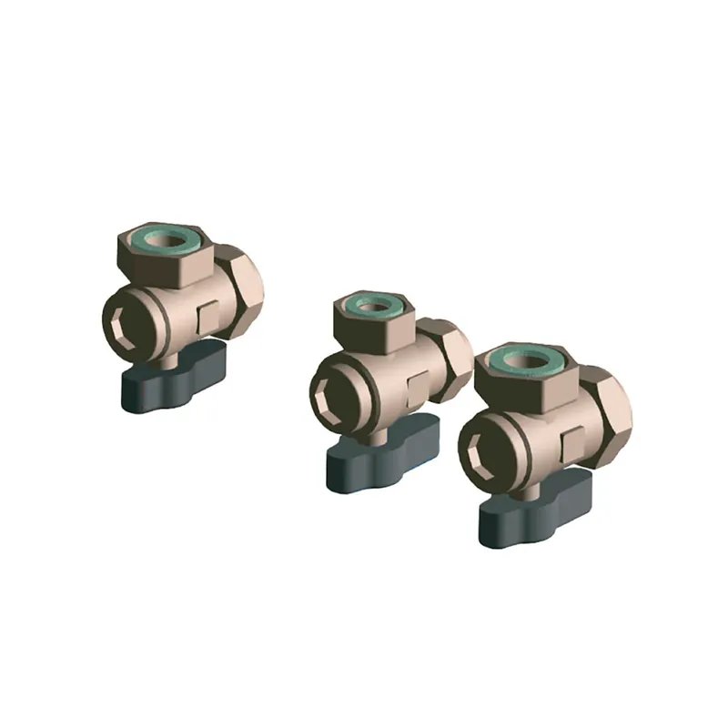 Ariston, Kit de 3 Grifros para calderas, Entrada de agua fria, ida y retorno de calefacción - Electrodomésticos