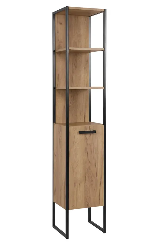 Armario Alto BROOKLIN HC35 1D 35x33x185 Beige - Baño
