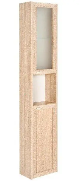 Armario Alto PIANO HC30 2D 30x19x160 Beige - Baño