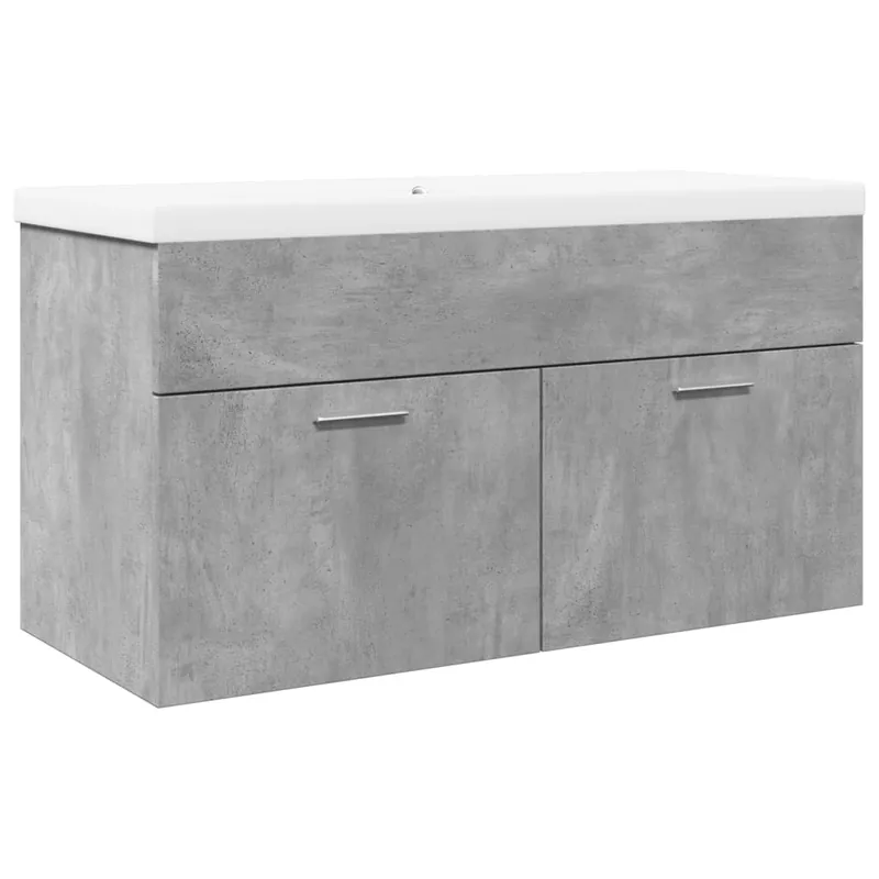 vidaXL Mueble con lavabo madera de ingeniería roble Sonoma - Baño