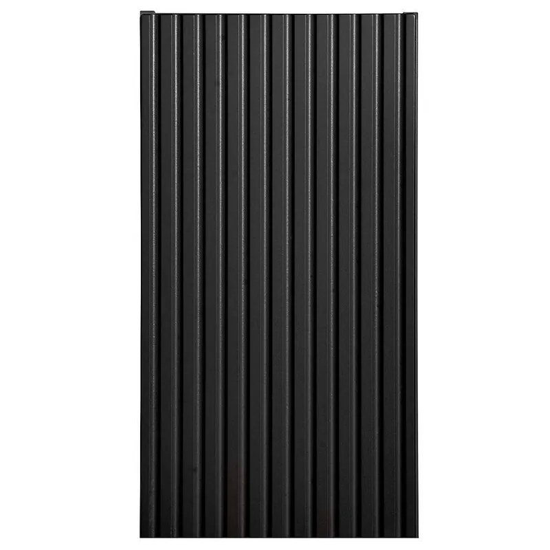 Armario de pared para baño Newport 57x30x19 cm - Negro [en.casa]