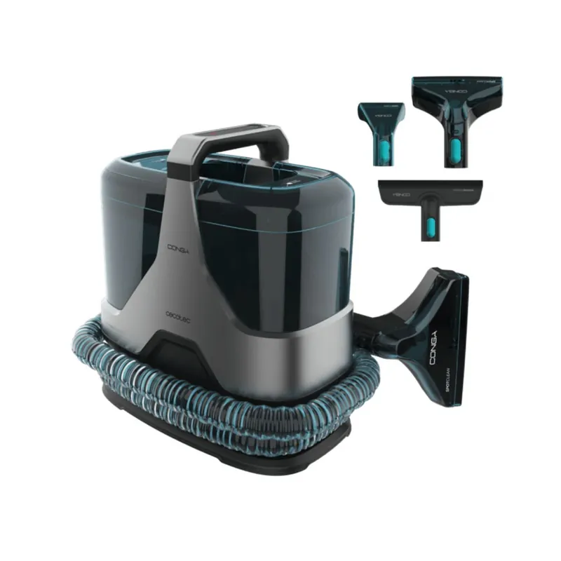 Aspirador de tapicerías Cecotec Conga 6000 Carpet&Spot Clean XXL Advance 600W 3 en 1 azul - Electrodomésticos
