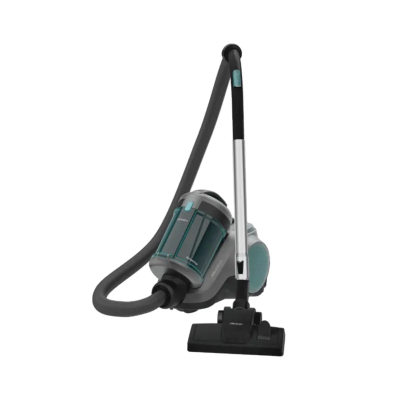 Aspirador Cecotec Conga Rockstar Cyclonic Powerbag 900W 2L gris/azul - Electrodomésticos