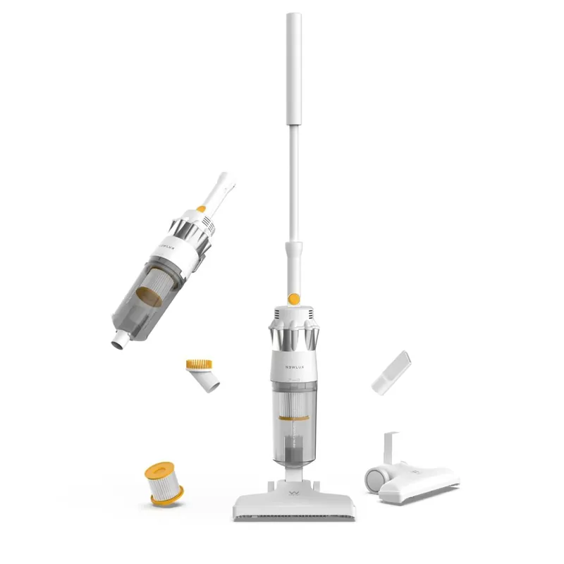 Aspirador Escoba InfinityPower V900 Newlux Blanco - Electrodomésticos