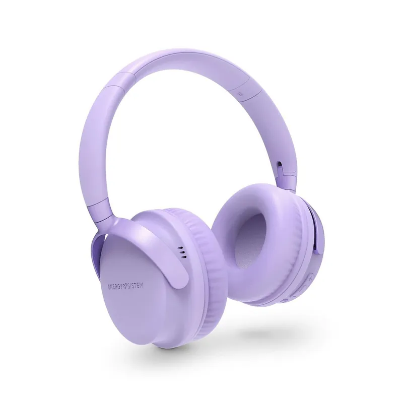 Auriculares de Diadema Bluetooth Energy Sistem Style 3 Violeta Lavanda - Electrónica