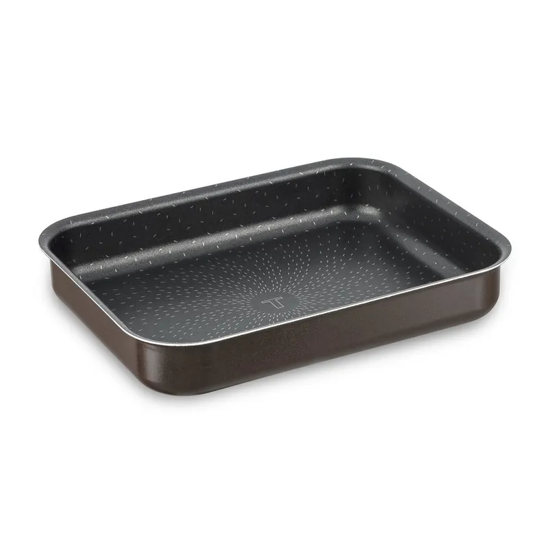 Bandeja para Horno Tefal Success 20 x 26 cm Negro Metal Aluminio - Cocina