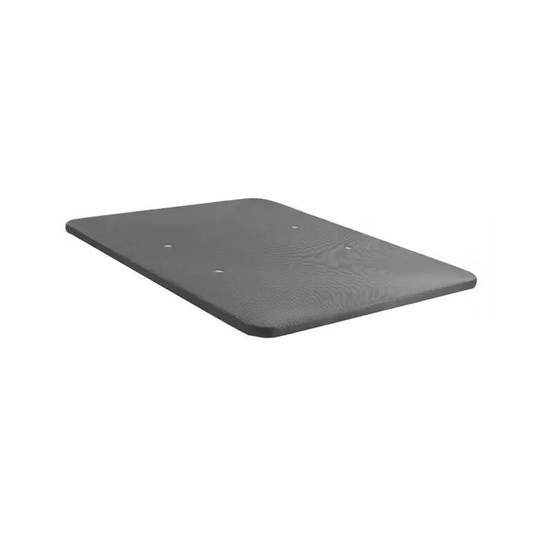 Base tapizada aglomerado gris 90x180x5cm - Descanso
