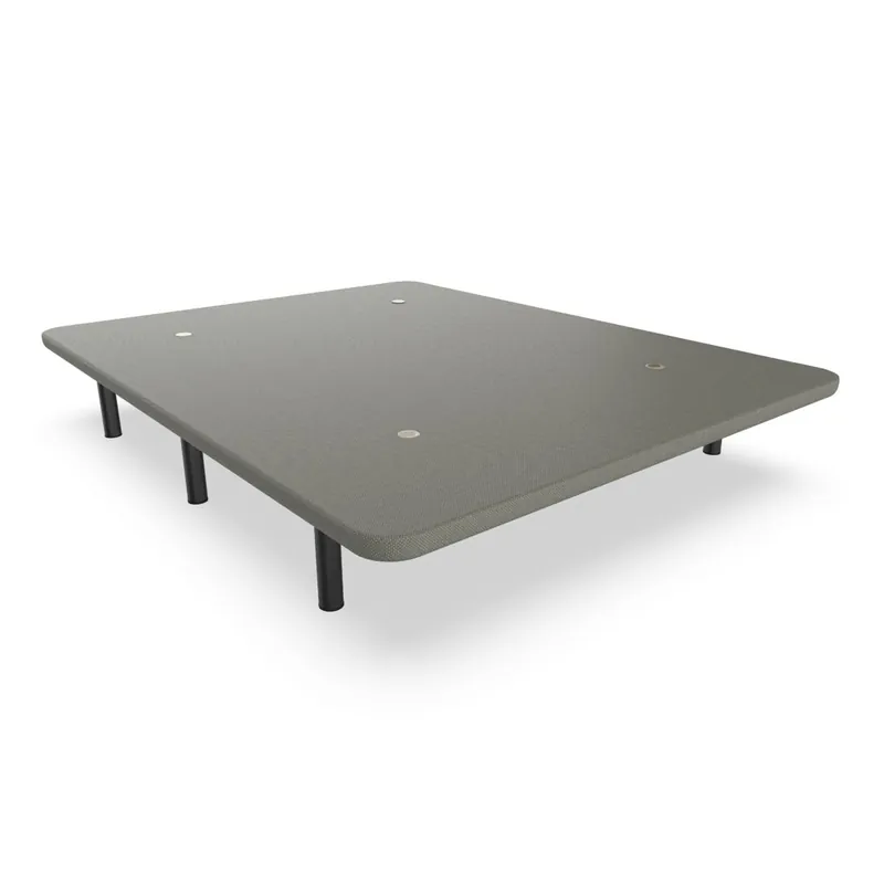 Base Tapizada Nalui 80x190 de Acero con patas de Altura 25cm y 5 Barras Transversales, Tejido 3D | Fabricado en España - Descanso