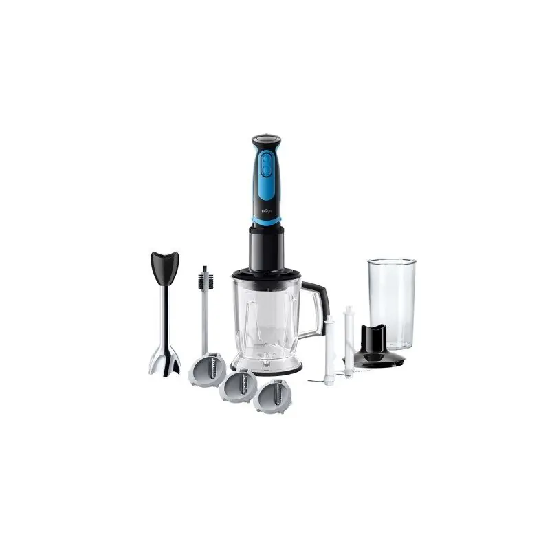 Braun Batidora de Brazo Minipimer MQ5264BKBL. 21 Velocidades. Antisalpicaduras. Corte ampliado. 1.000 ml. 600 W. Color Negro - Electrodomésticos