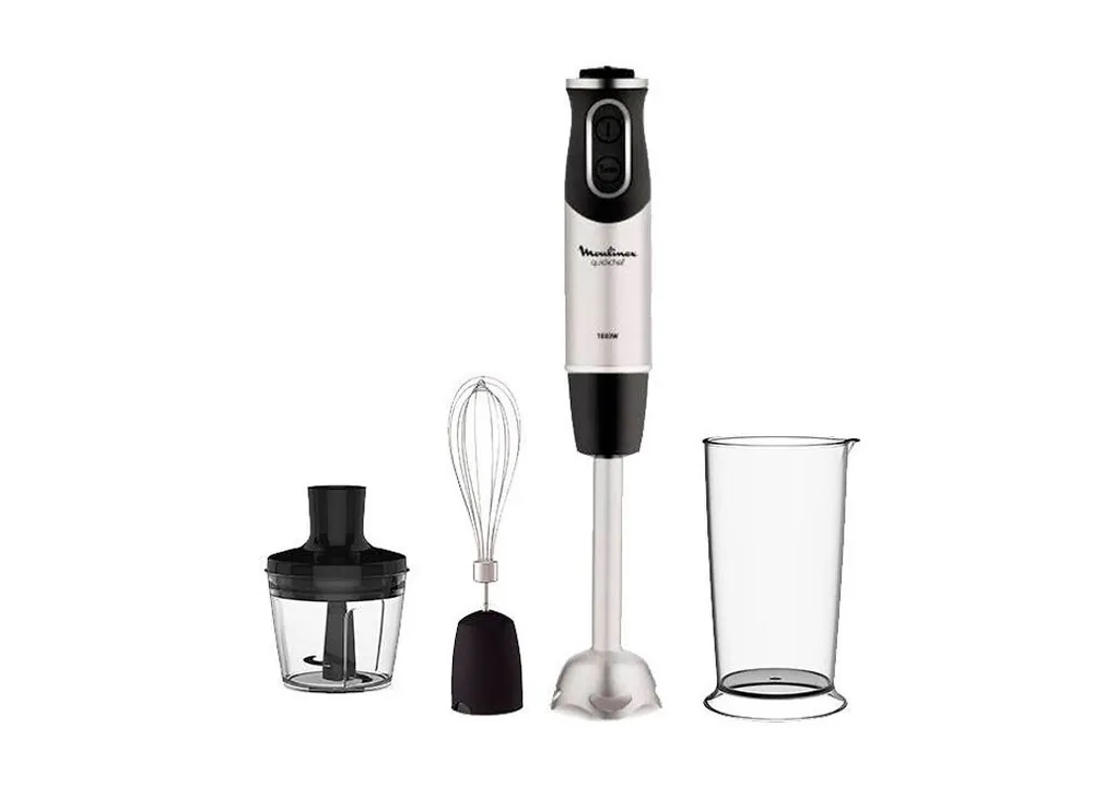 Batidora de mano con accesorios MOULINEX QUICKCHEF DD655810 - Electrodomésticos