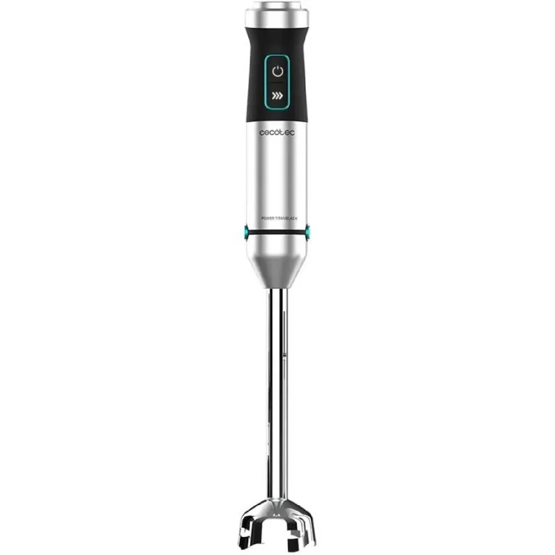 Batidora de mano Cecotec Power TitanBlack 1500 XL Cream&Crush 1500W negro/inox - Electrodomésticos