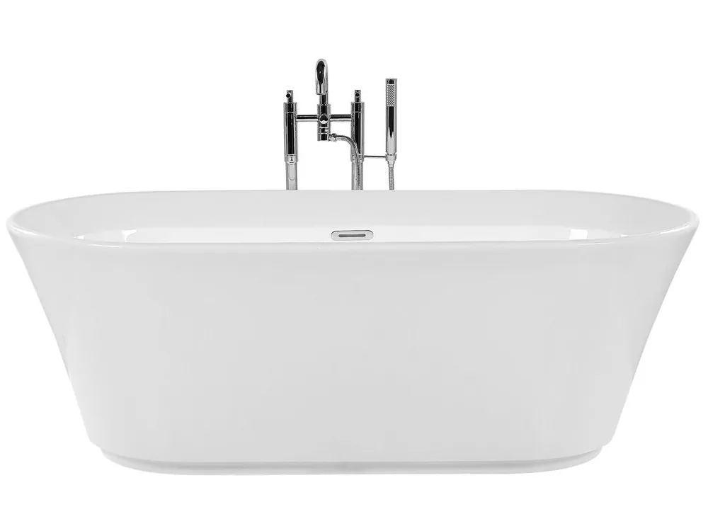 Bañera independiente OVALLE 170 x 80 cm Blanco - Baño