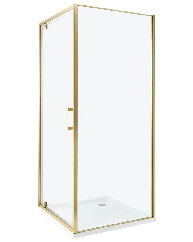 Cabina de ducha DARLI 70 x 70 x 185 cm Dorado - Baño