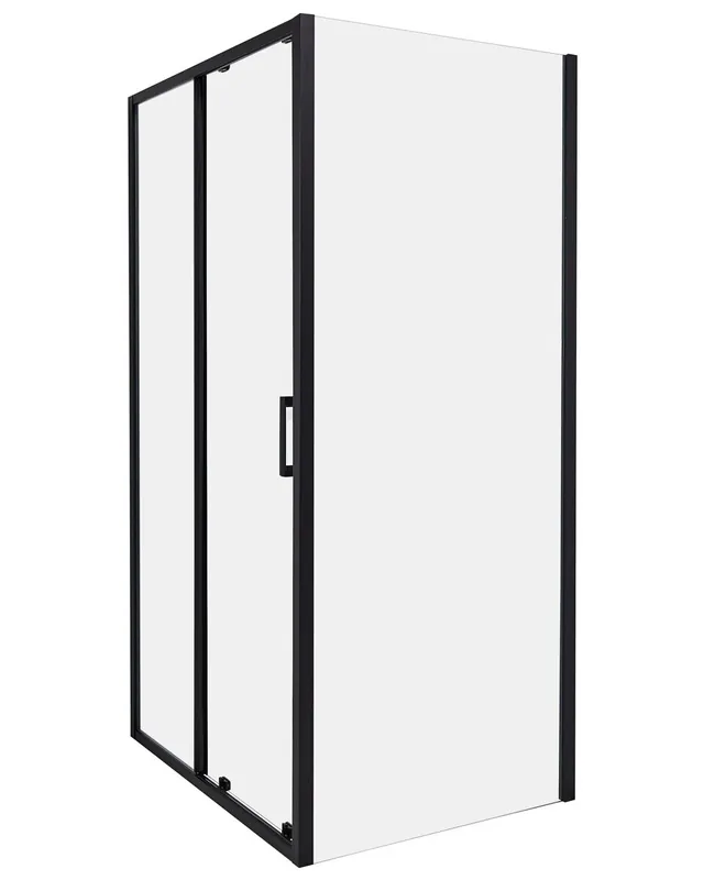 Cabina de ducha YORO 80 x 100 x 185 cm Negro - Baño