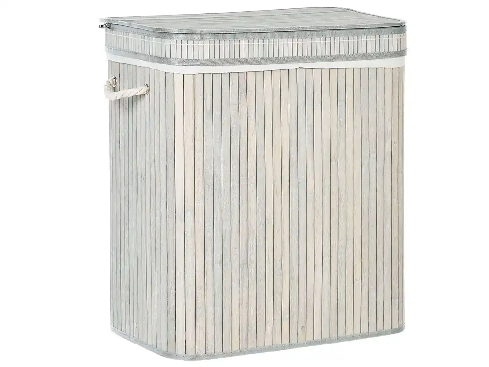 Cesta KALTHOTA Madera de bambú Gris - Baño