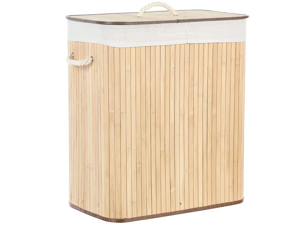 Cesta KANDY Madera de bambú Marrón claro - Baño