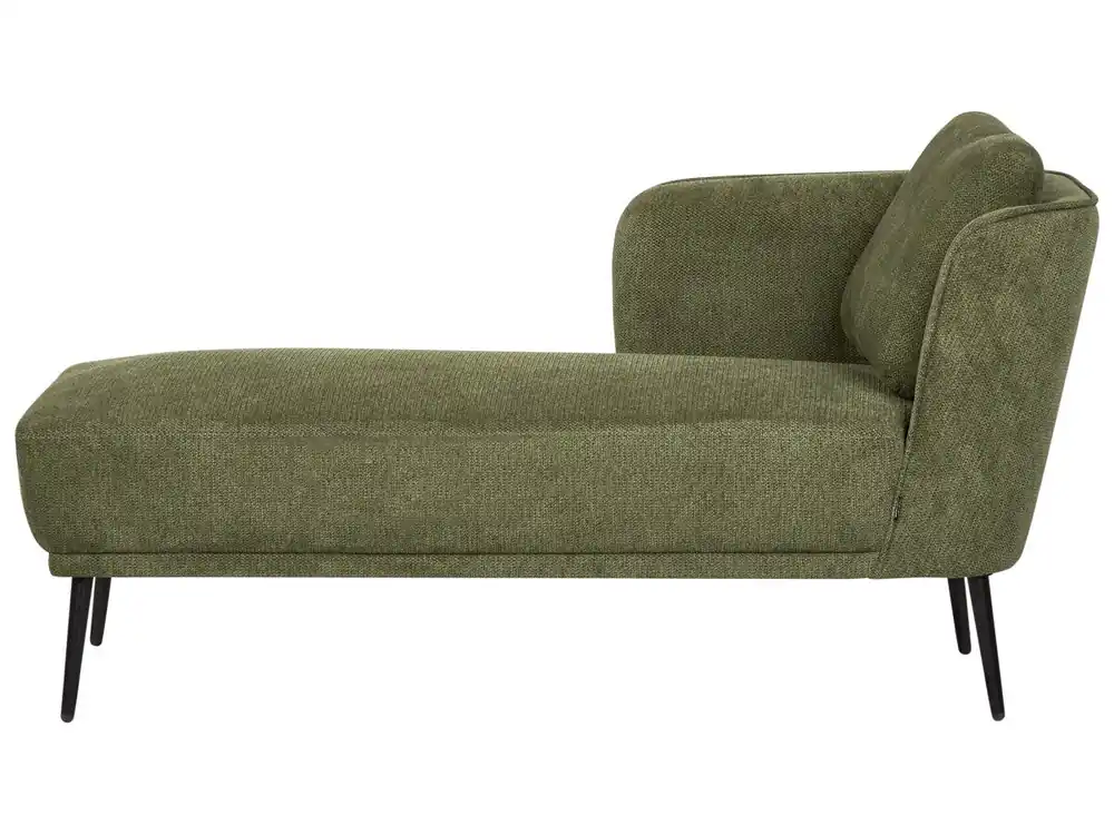 Chaise longue derecho ARTHEZE Tela Azul - Sofás sillones puffs