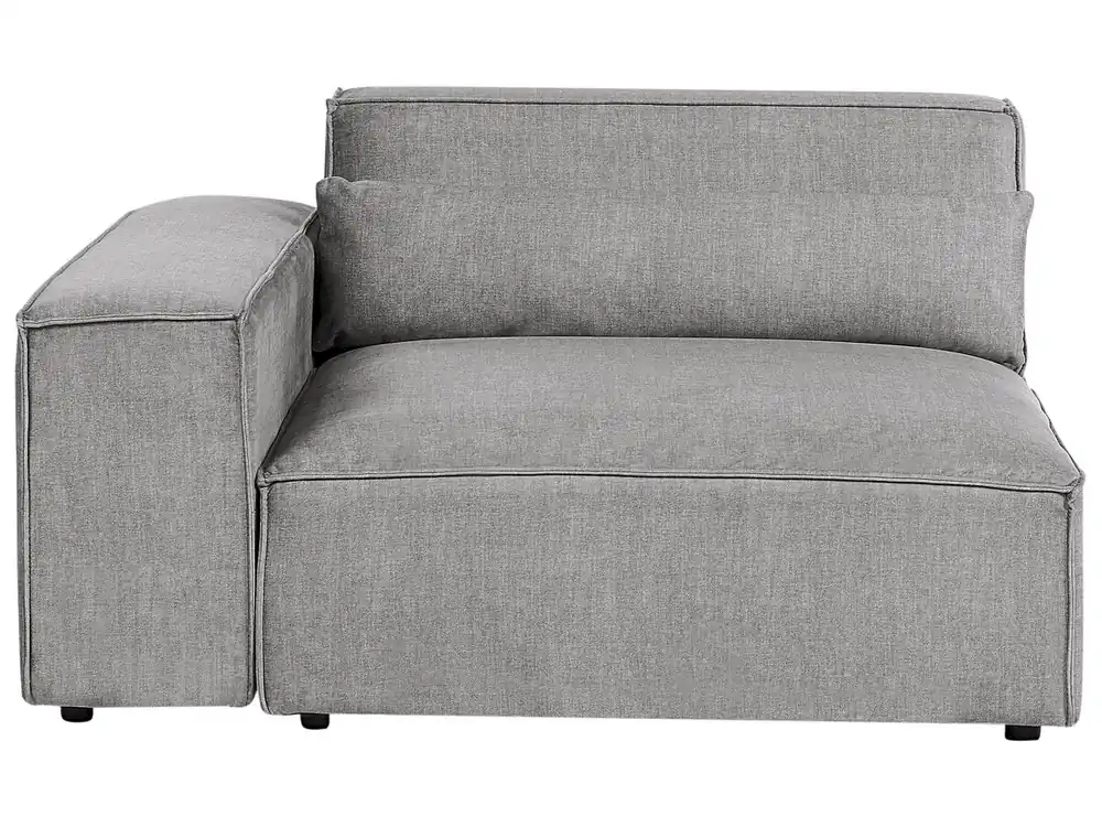 Módulo esquinero HELLNAR Tela Gris Derecha - Sofás sillones puffs